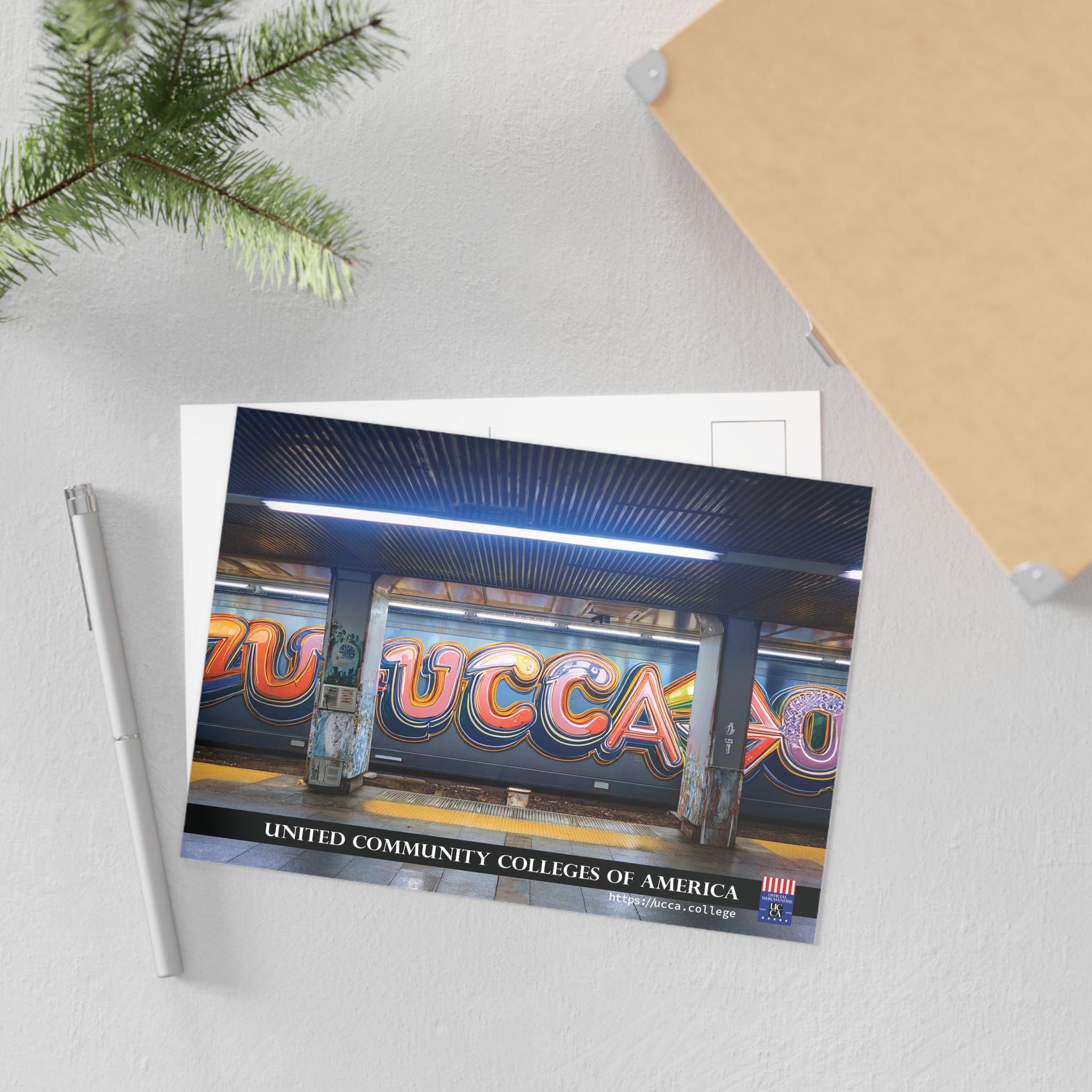 Wave of Colors: UCCA Fine Art Postcard - 2 sizes available Paper products