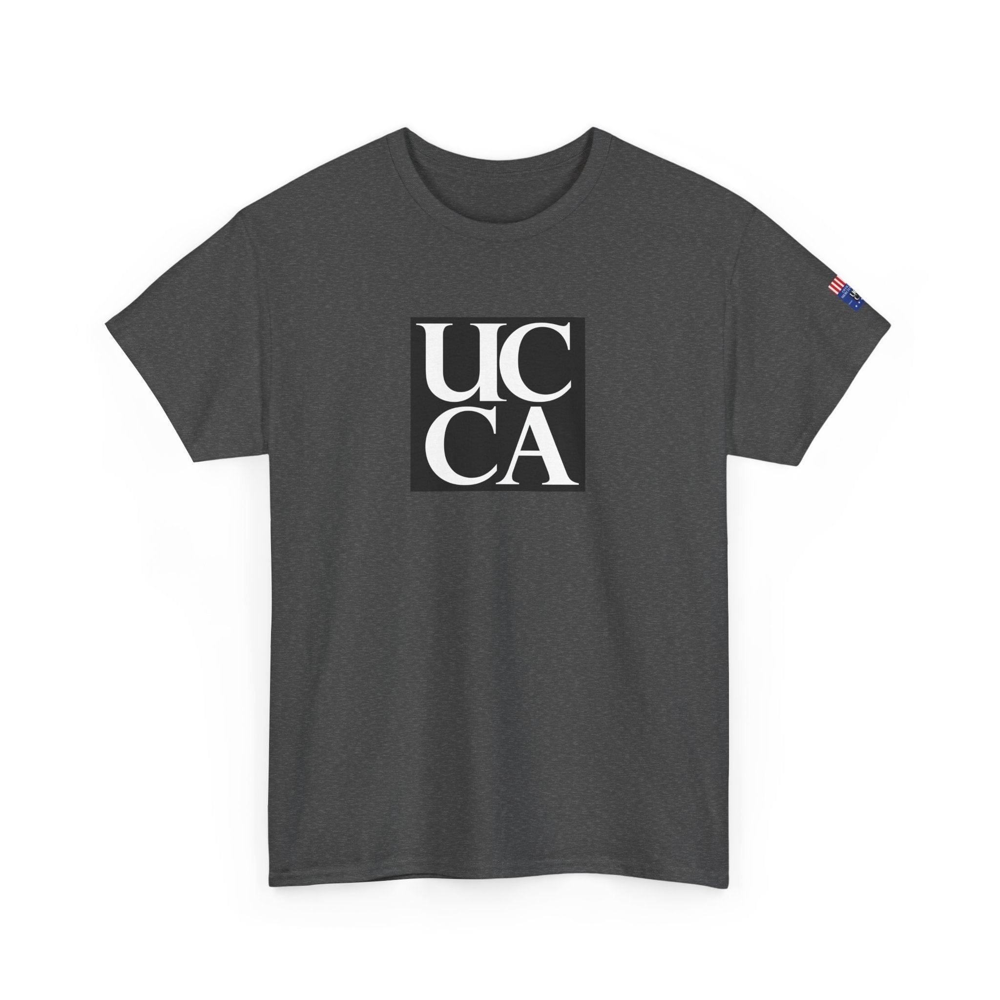 Wear Your UCCA Pride in Style! - Unisex Heavy Cotton Tee - Plain UCCA Logo T-Shirt