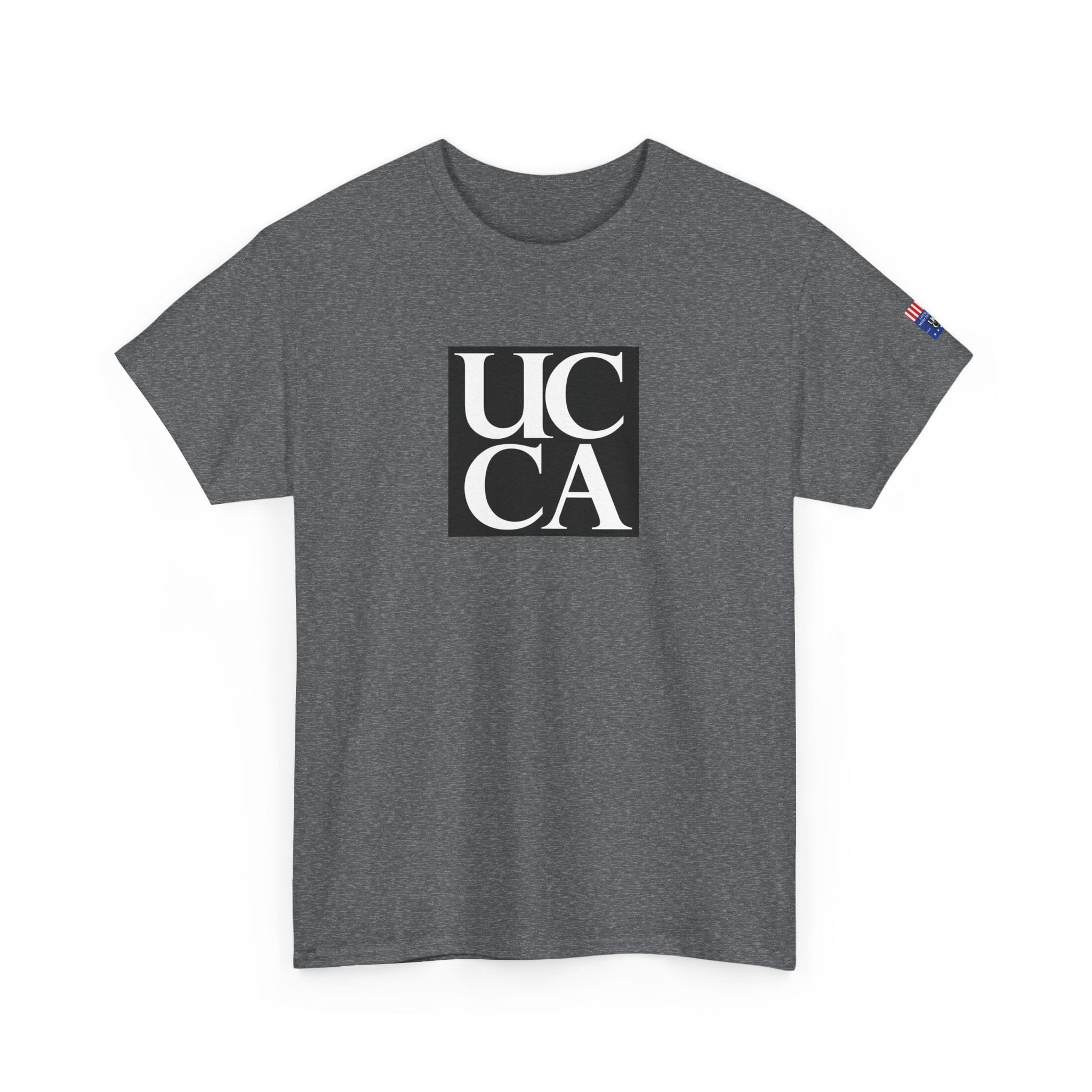 Wear Your UCCA Pride in Style! - Unisex Heavy Cotton Tee - Plain UCCA Logo T-Shirt