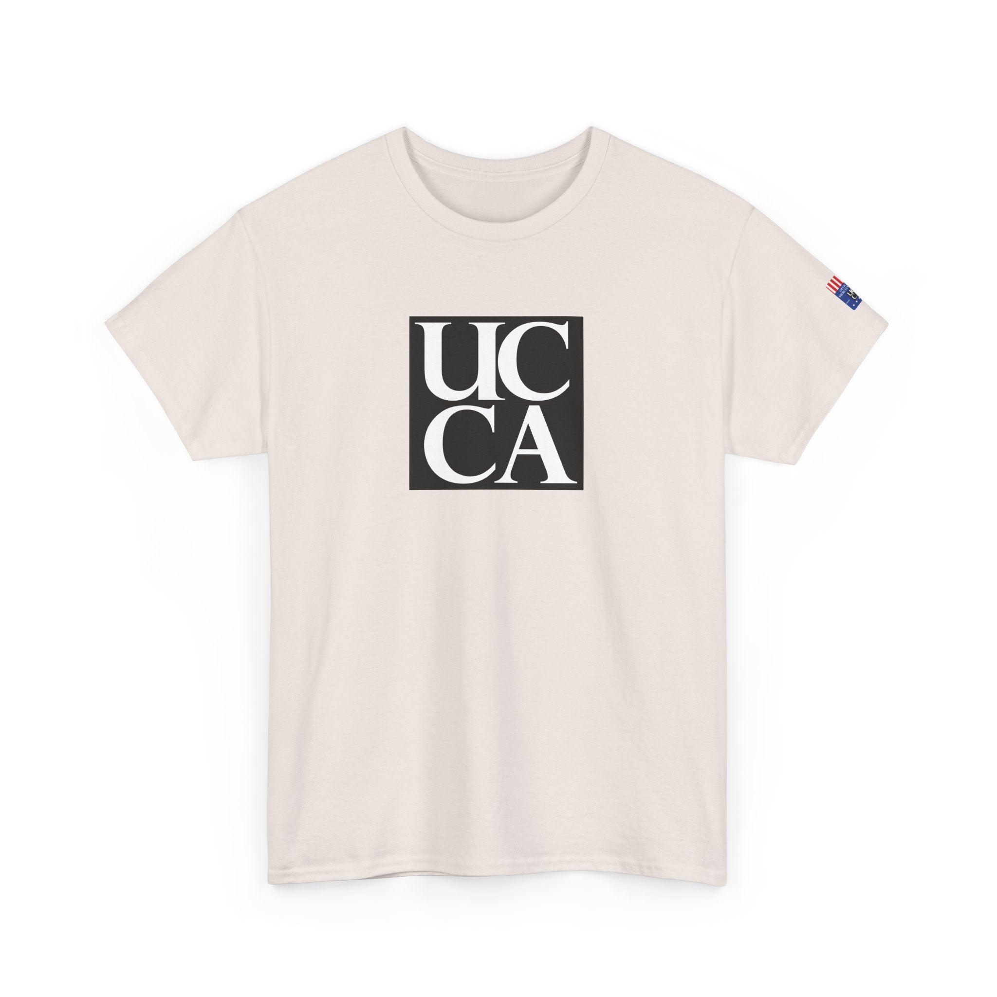 Wear Your UCCA Pride in Style! - Unisex Heavy Cotton Tee - Plain UCCA Logo T-Shirt