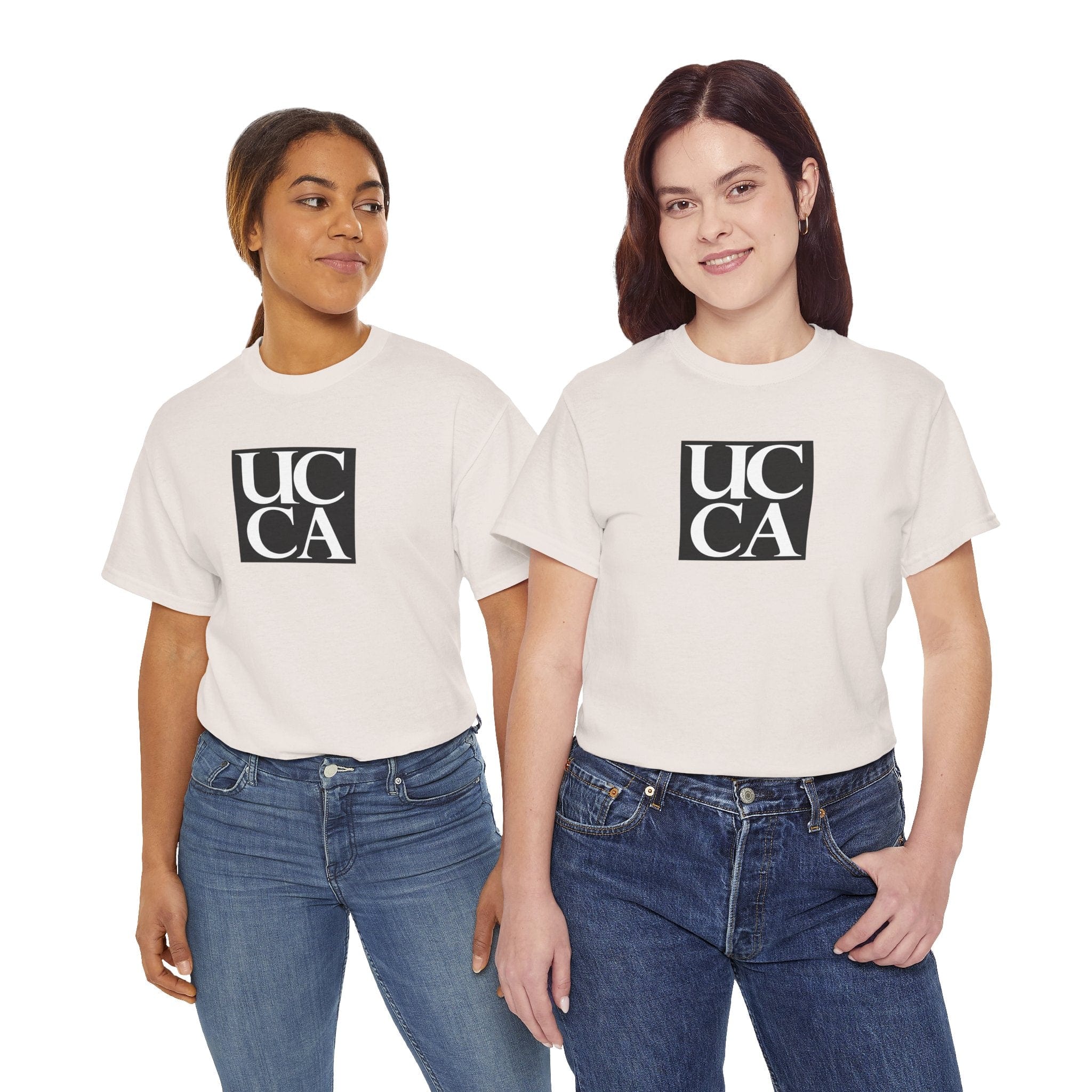 Wear Your UCCA Pride in Style! - Unisex Heavy Cotton Tee - Plain UCCA Logo T-Shirt