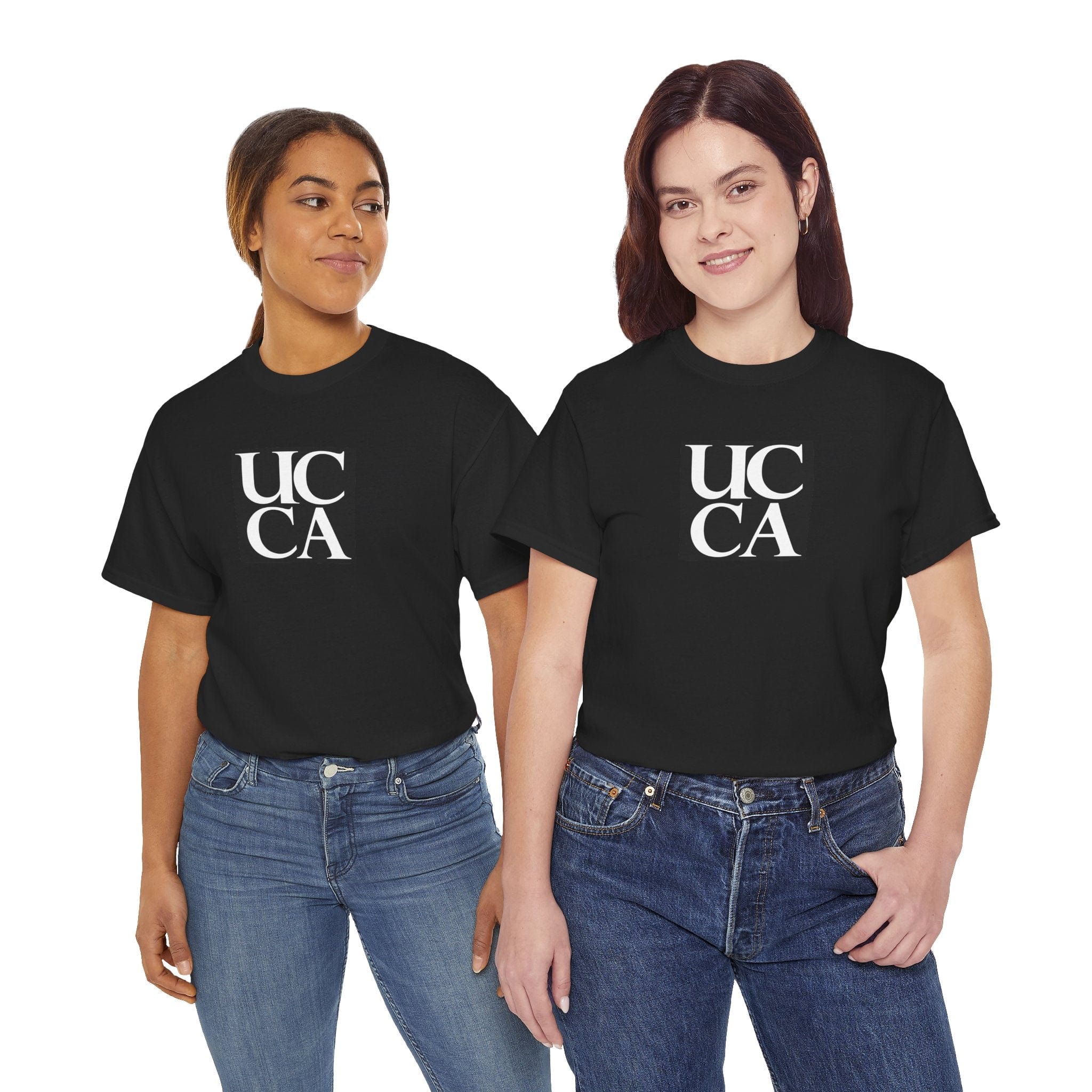 Wear Your UCCA Pride in Style! - Unisex Heavy Cotton Tee - Plain UCCA Logo T-Shirt