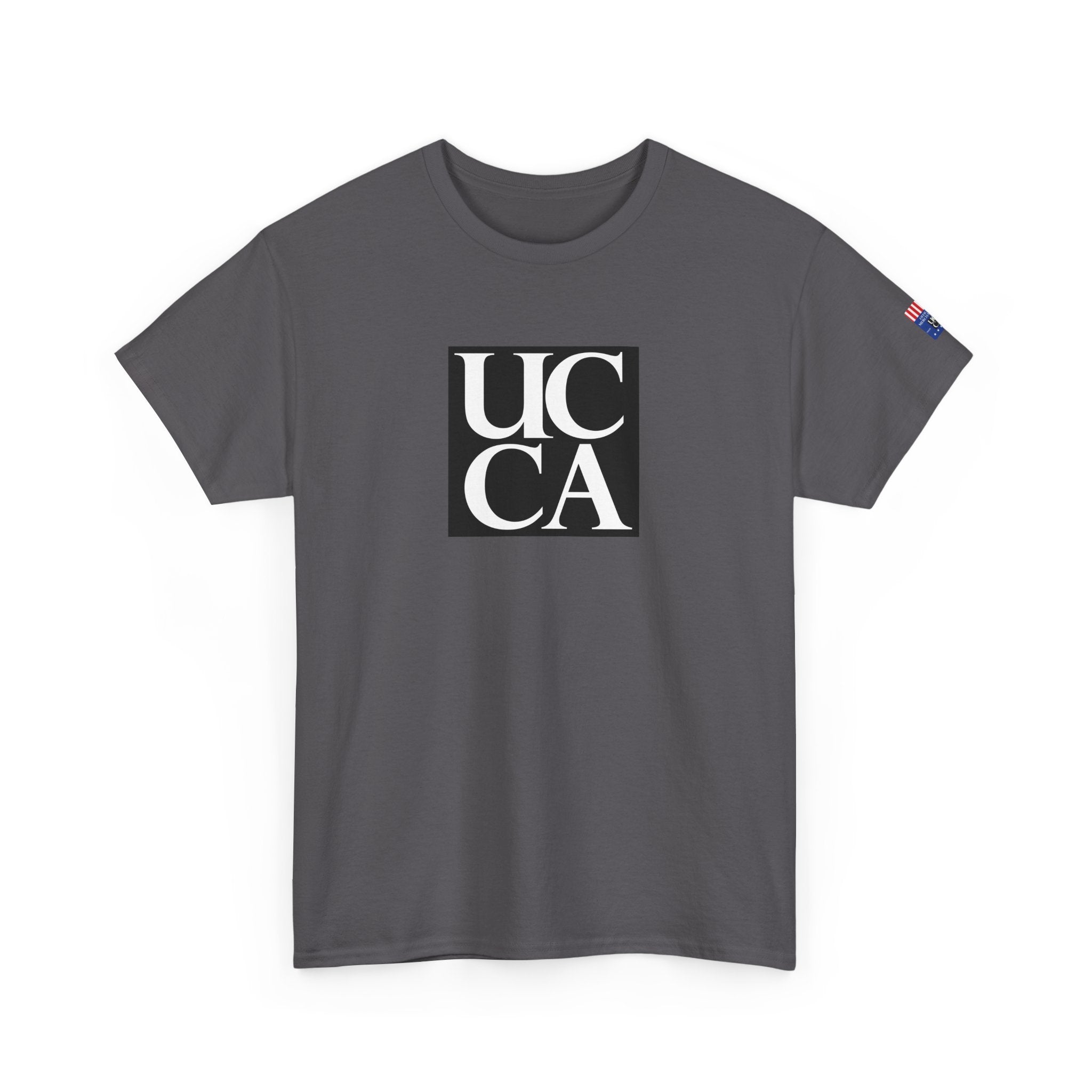 Wear Your UCCA Pride in Style! - Unisex Heavy Cotton Tee - Plain UCCA Logo T-Shirt