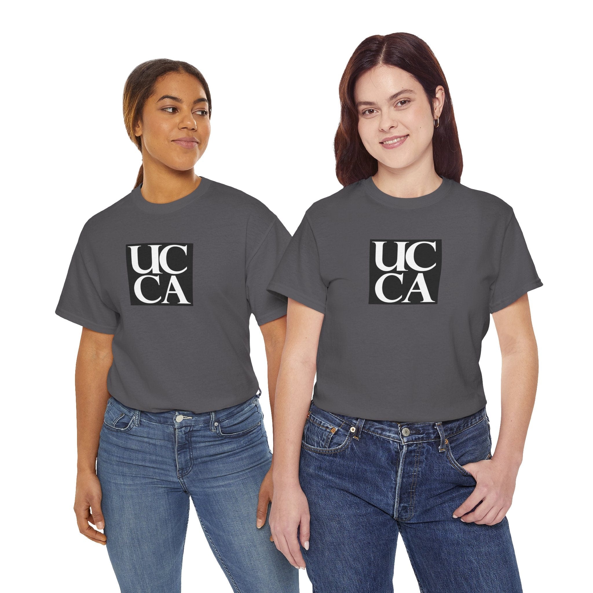 Wear Your UCCA Pride in Style! - Unisex Heavy Cotton Tee - Plain UCCA Logo T-Shirt