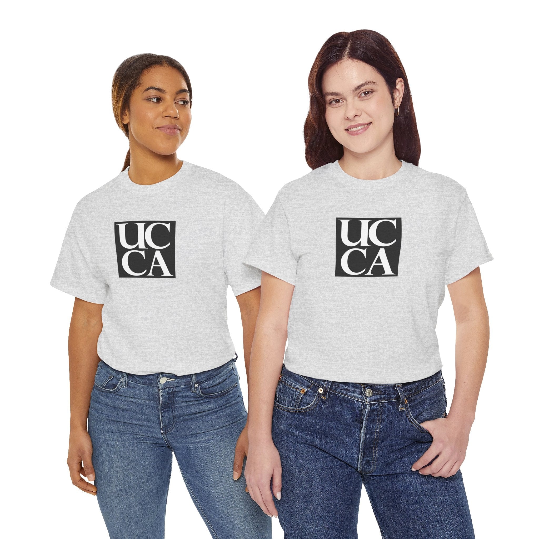 Wear Your UCCA Pride in Style! - Unisex Heavy Cotton Tee - Plain UCCA Logo T-Shirt