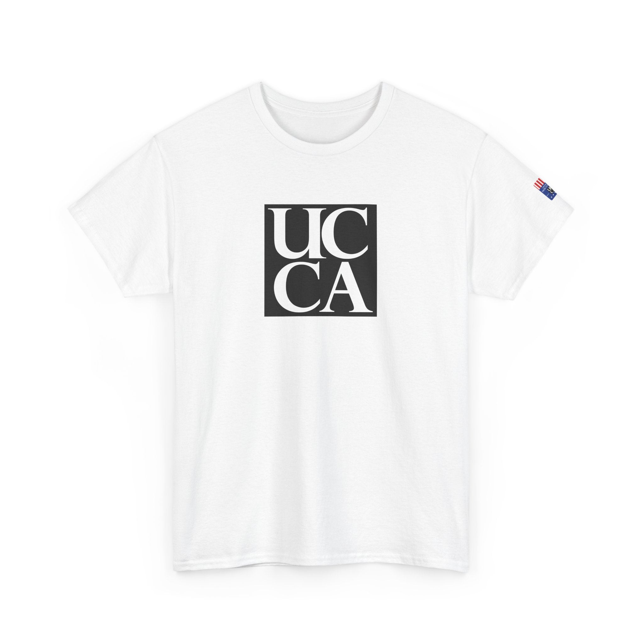 Wear Your UCCA Pride in Style! - Unisex Heavy Cotton Tee - Plain UCCA Logo T-Shirt