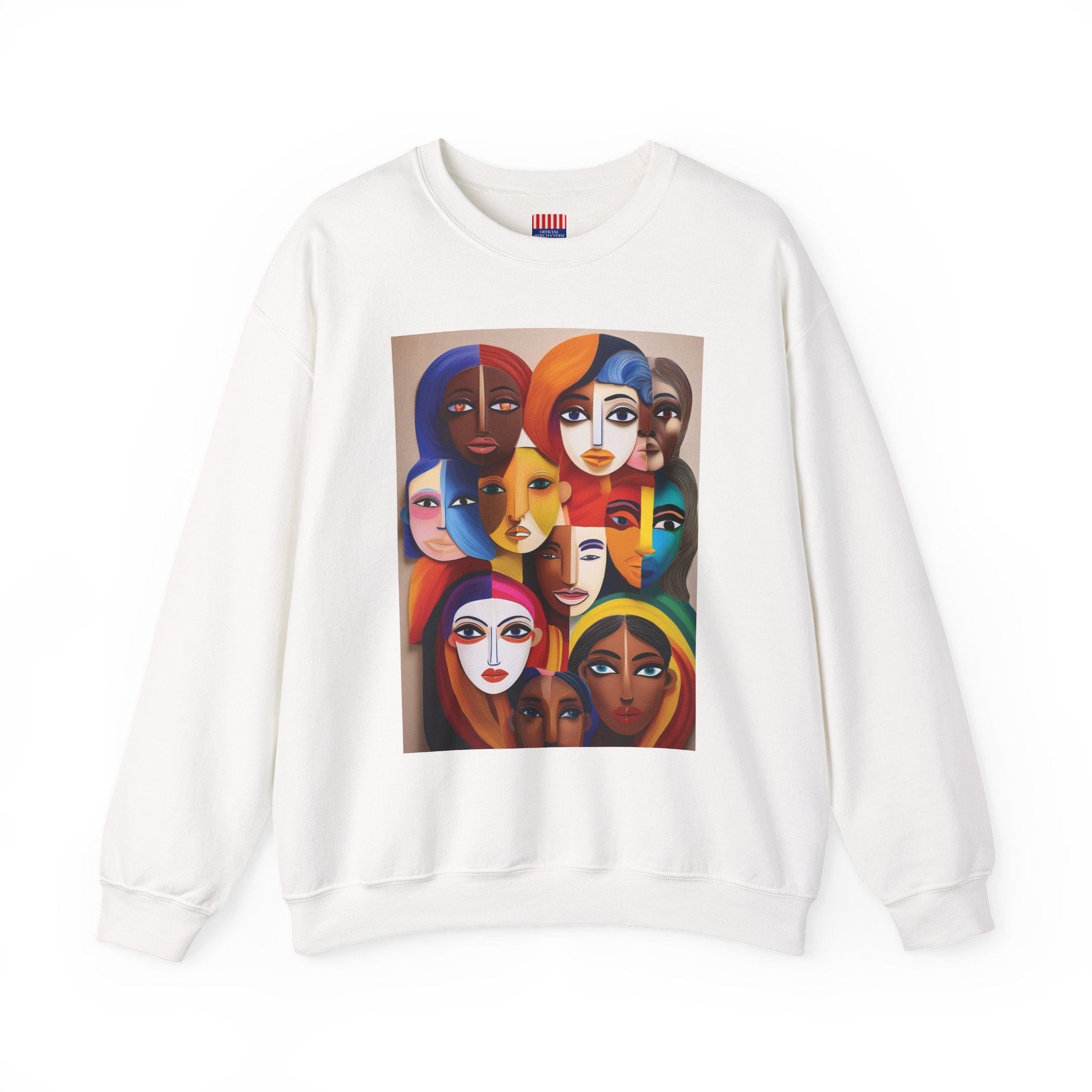 Women's Heavy Blend™ Sweatshirt: Celebrate Diversity with Style White / S Sweatshirt