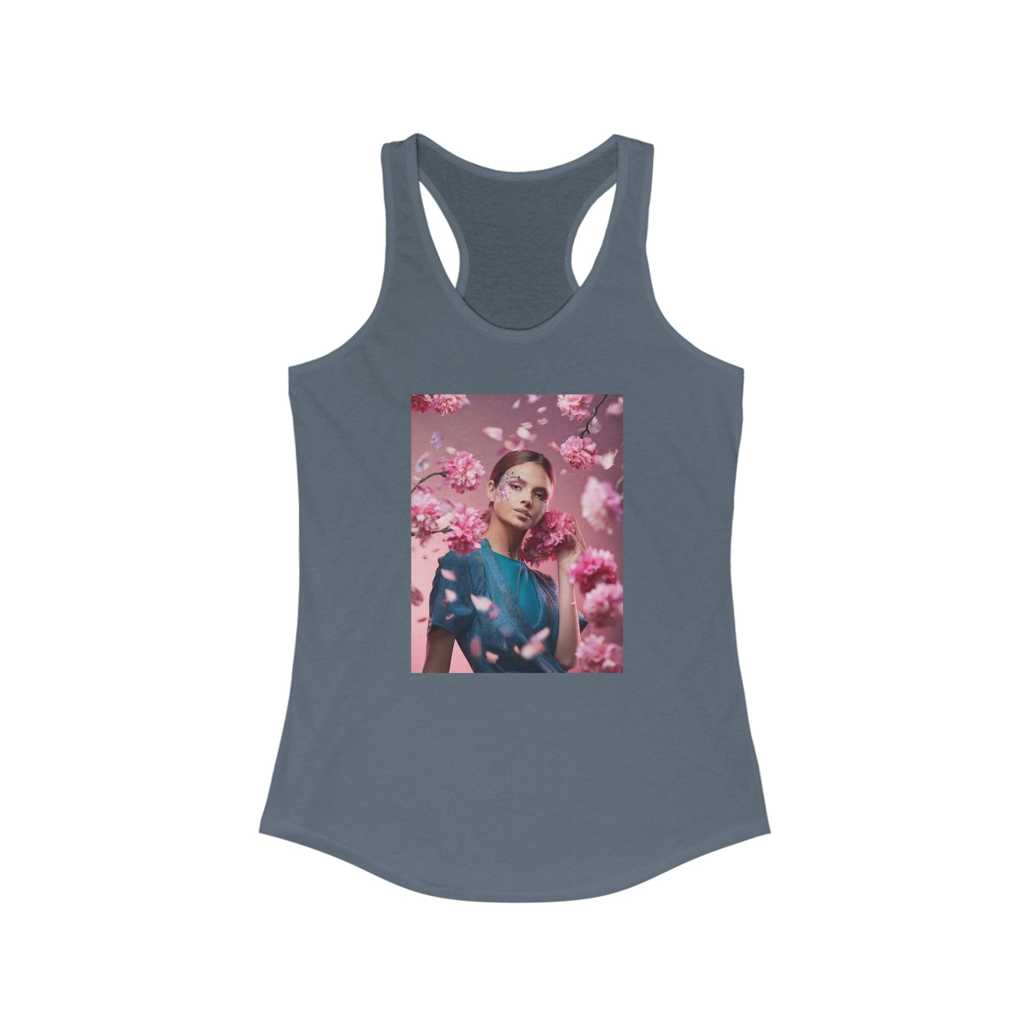 Women's Ideal Racerback Tank XS / Solid Indigo Tank Top