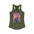 Women's Ideal Racerback Tank XS / Solid Military Green Tank Top