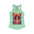 Women’s “Love Is All You Need” Retro Racerback Tank – 6 Colors of Pure Vibe XS / Solid Mint Tank Top