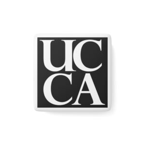 A Small Detail, A Big Statement - Porcelain Magnet, Square