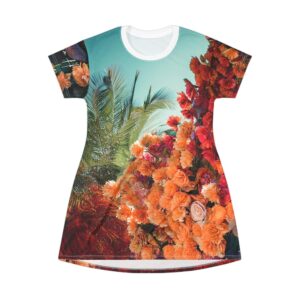 Sienna H - UCCA Design Lab: Pacific Bloom T-Shirt Dress