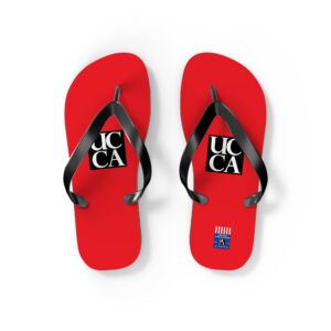 Step Into Summer with UCCA Flip Flops - Red